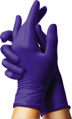 Sensicare Silk Nitrile Exam Gloves PF LF